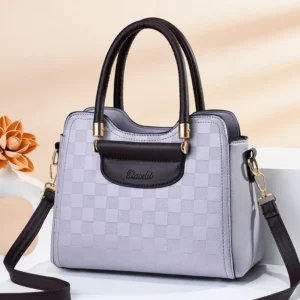 grey trendy bag